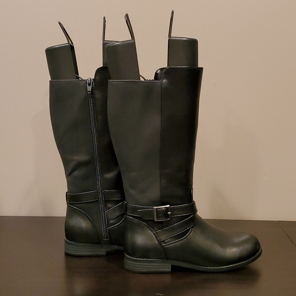 Arizona Jean Co Memory Foam Black Boots Samantha - Picture 4 of 10